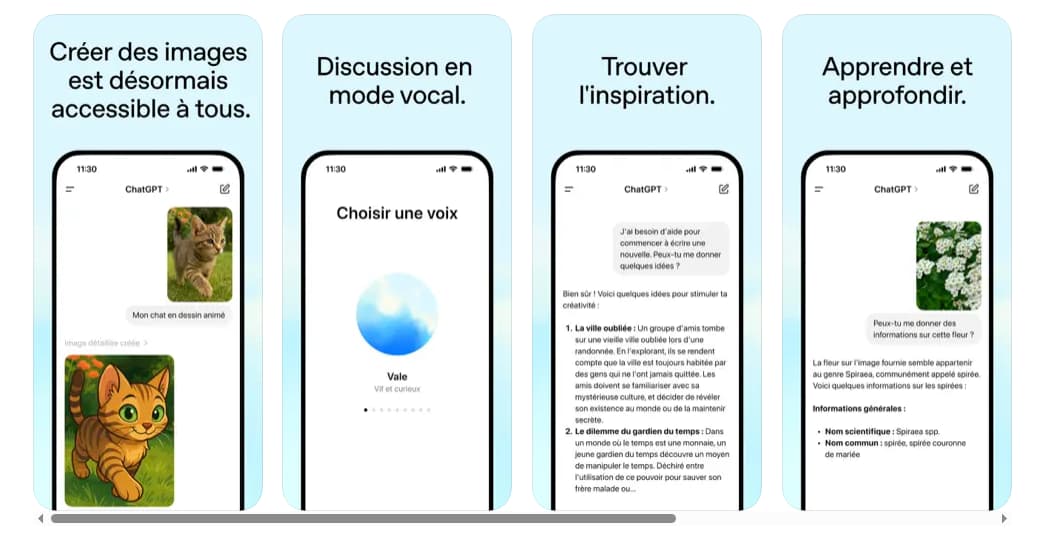 Les fonctionnalités phares de ChatGPT