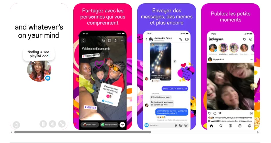 Les principales fonctionnalités d’Instagram