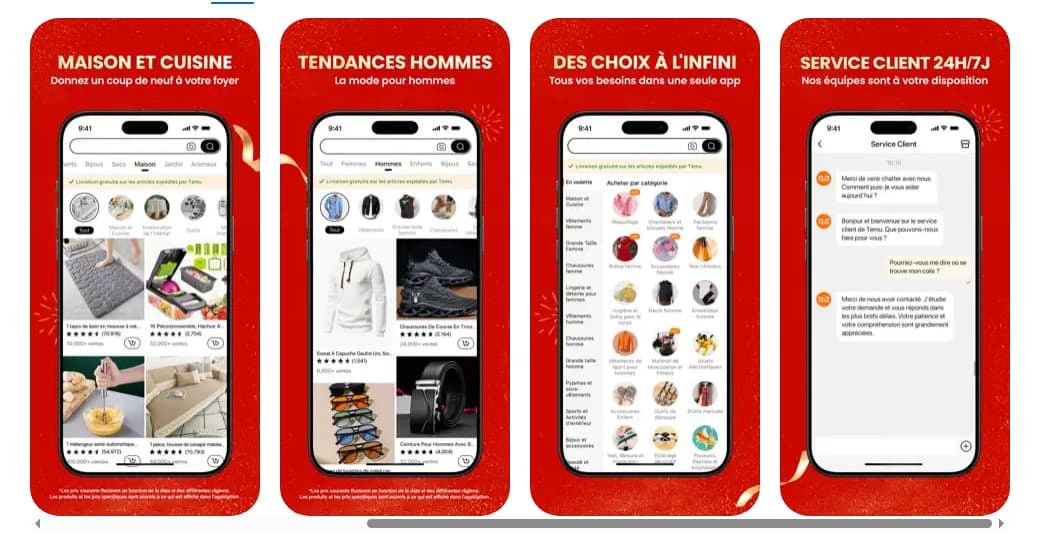 Comment télécharger et utiliser Temu ?