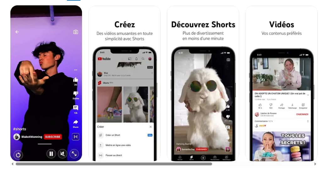 Les fonctionnalités principales de YouTube