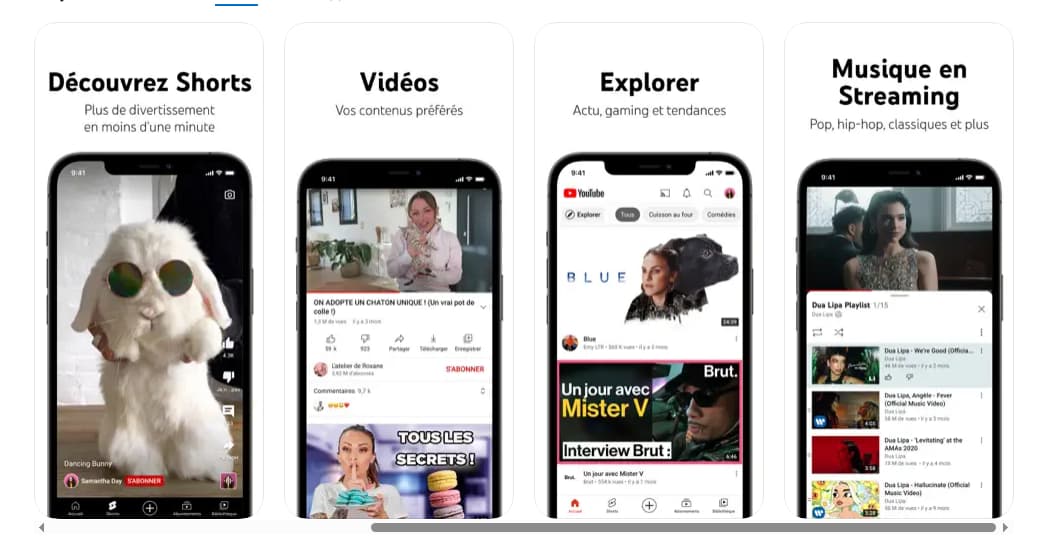 Les avantages de YouTube