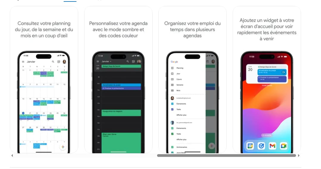 Comment télécharger et installer Google Agenda