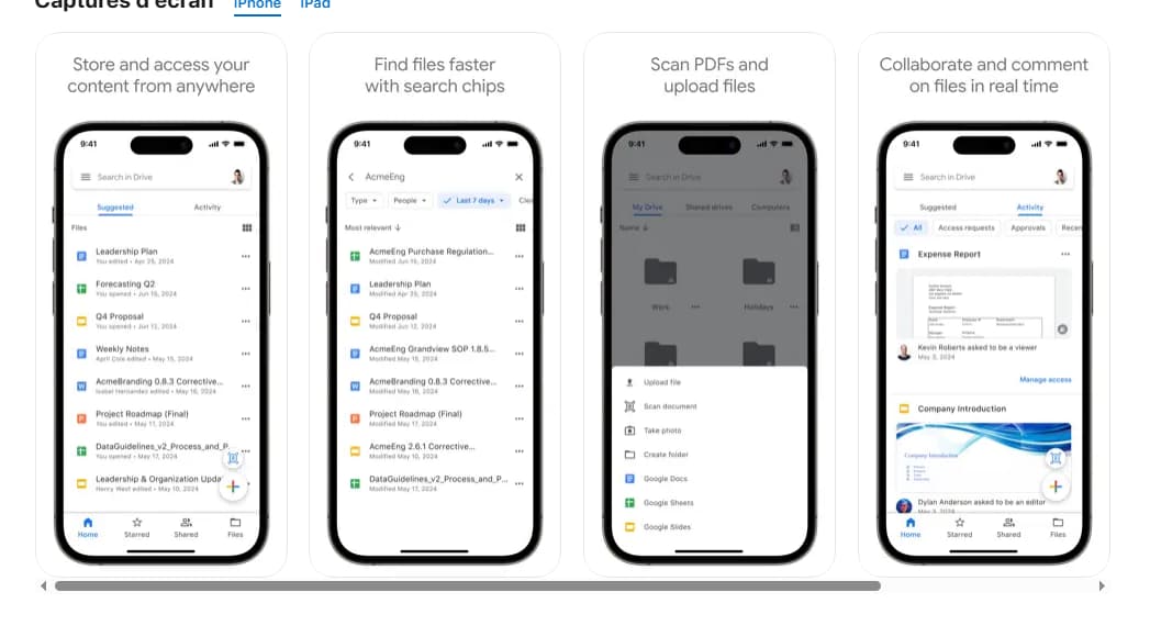 Avantages supplémentaires pour les abonnés Google Workspace