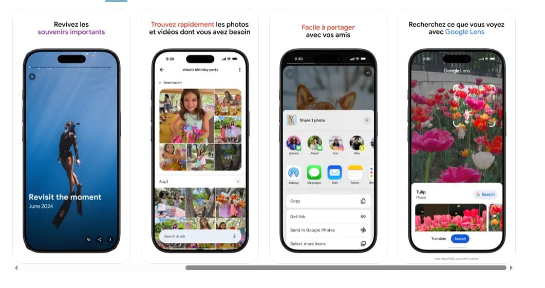 Revivez et partagez vos meilleurs moments