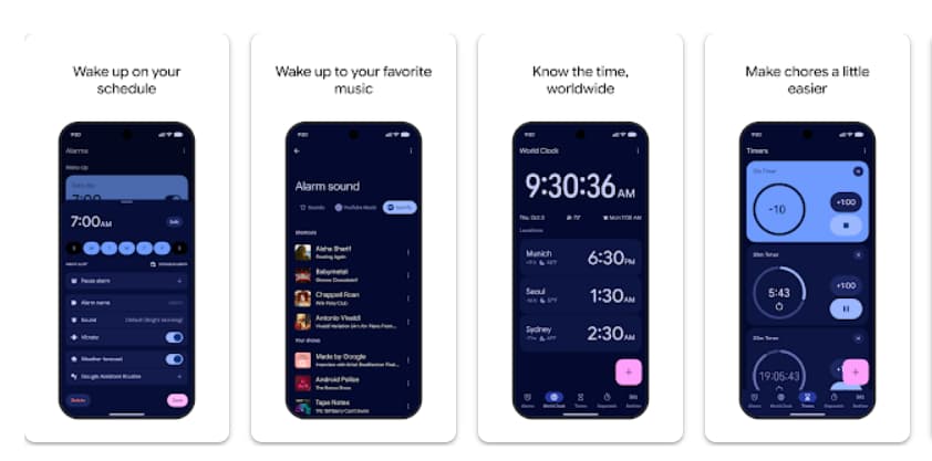 L’horloge mondiale à portée de main