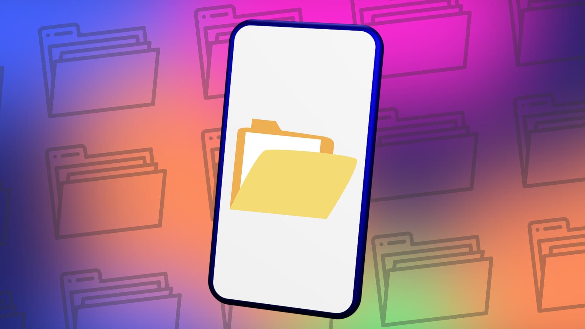 Introduction à l'application Mes fichiers