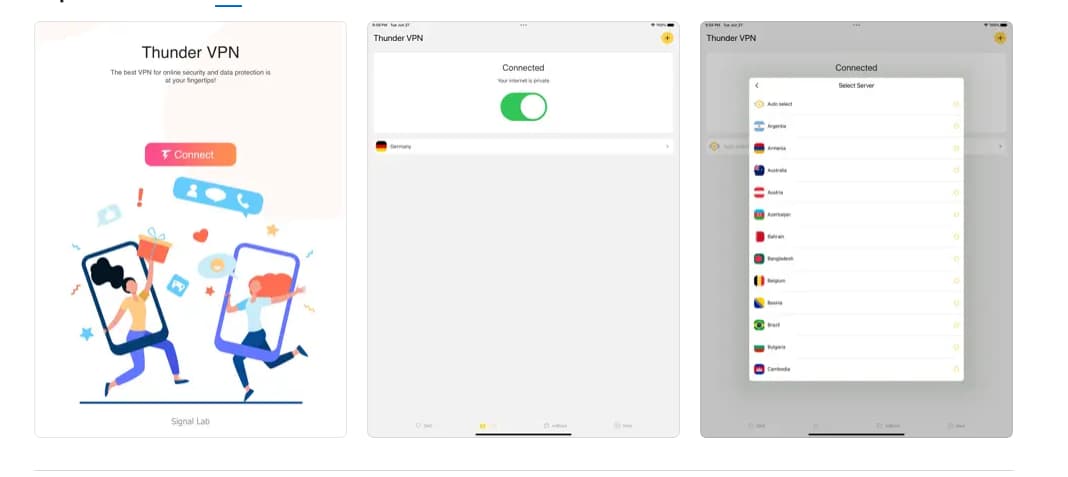 Les principaux atouts de Thunder VPN