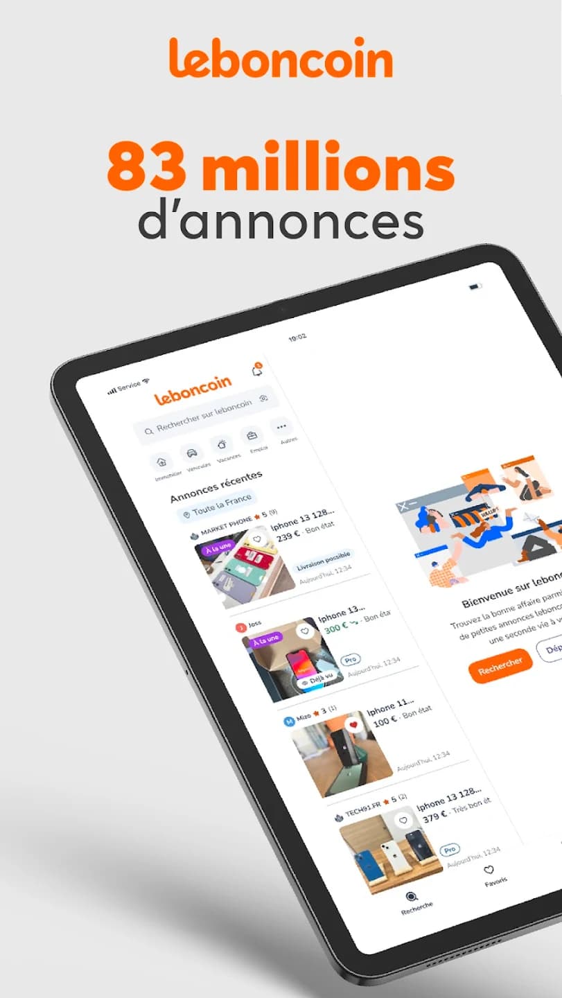 Fonctionnalités clés de leboncoin