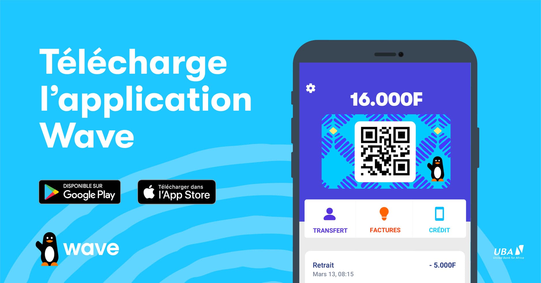 Acheter du crédit téléphonique directement dans l’application